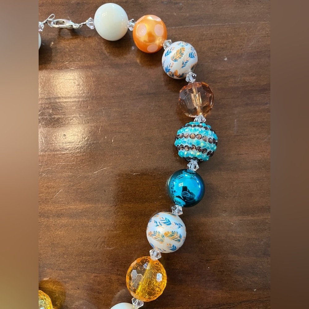 Kids Moana large bead necklace - Picture 3 of 5